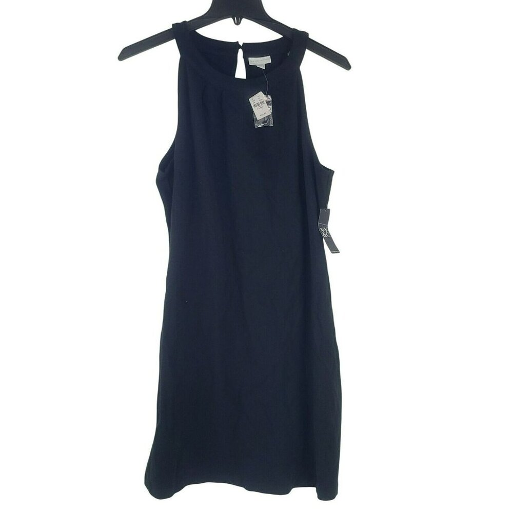 New York & Company Black Sleeveless Dress XL